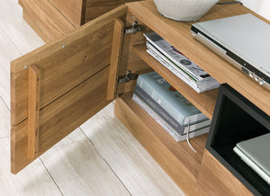 TV-Lowboard aus Eiche Mozaik 25 | LoftStory