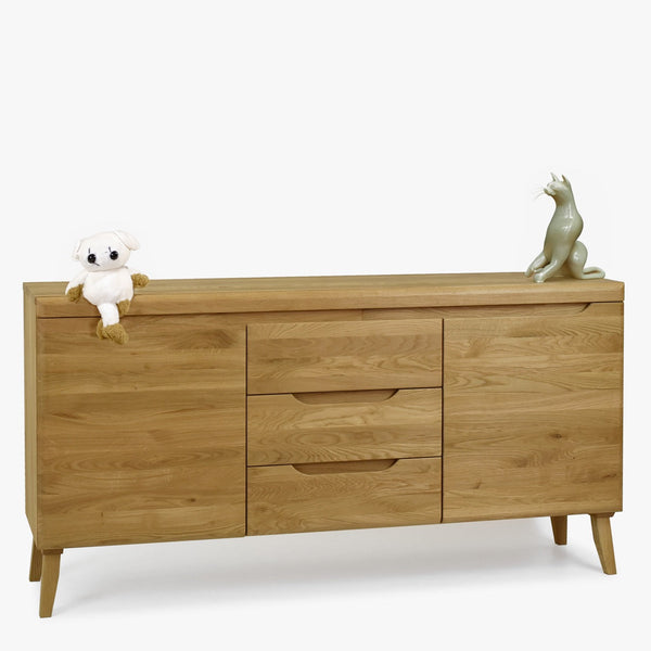 Sideboard aus massiver Eiche Milan 3 | NordicStory