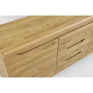 Sideboard aus massiver Eiche Milan 3 | NordicStory