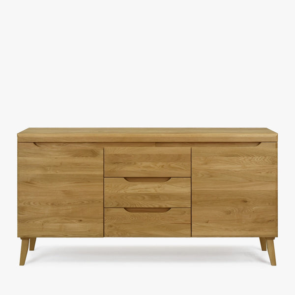 Sideboard aus massiver Eiche Milan 3 | NordicStory