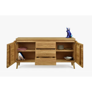 Sideboard aus massiver Eiche Milan 3 | NordicStory