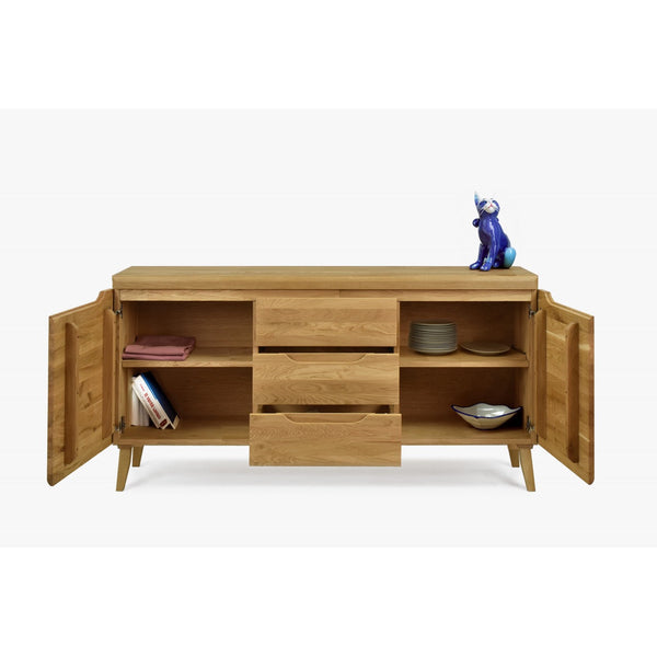 Sideboard aus massiver Eiche Milan 3 | NordicStory
