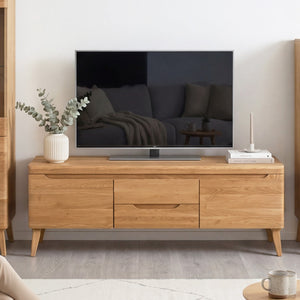TV-Lowboard aus massiver Eiche Milan 1 | NordicStory