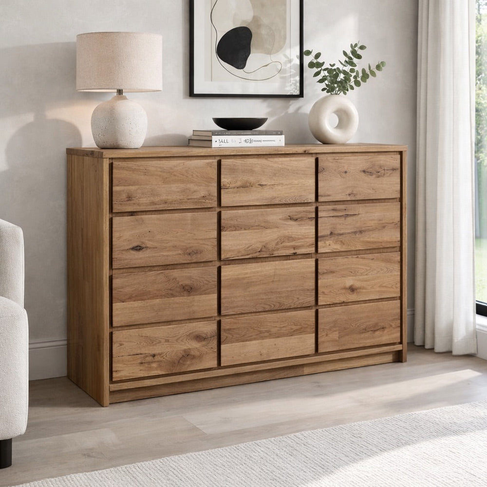 Sideboard aus massiver Eiche Oregon 3.3 | NordicStory