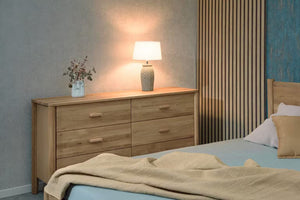 Bett aus massiver Eiche AURA  | VESKOR