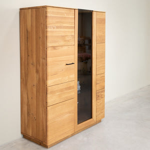 Vitrine aus massiver Eiche Arvik | NordicStory
