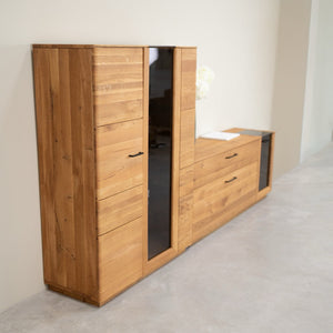 Vitrine aus massiver Eiche Arvik | NordicStory