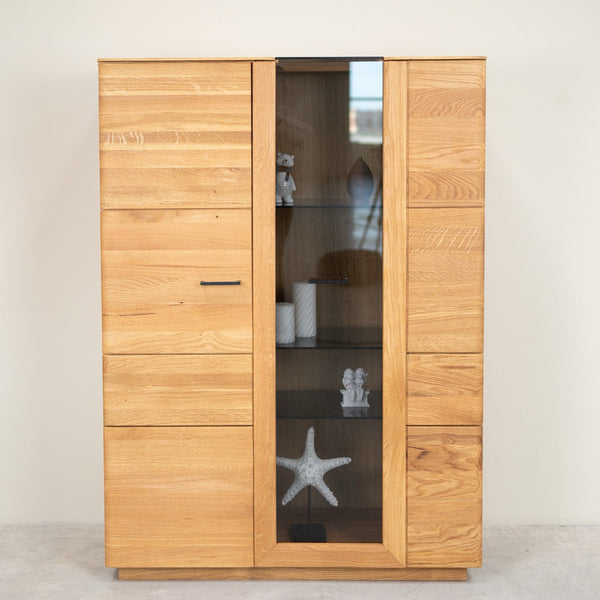 Vitrine aus massiver Eiche Arvik | NordicStory