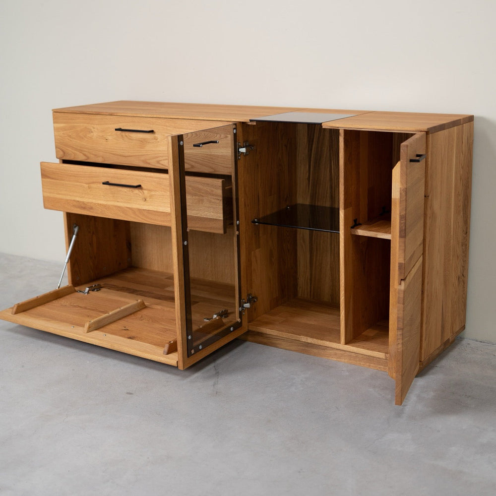 Sideboard aus massivem Eichenholz Arvik 4 | NordicStory