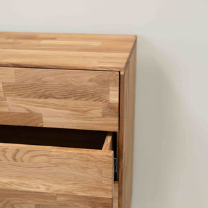 Eiche massiv Kommode Escandi 1, 80 x 45 x 84,5 cm | NordicStory