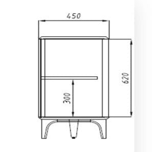 NordicStory Sideboard Kommode in Eiche massiv Eiche Oxford 4