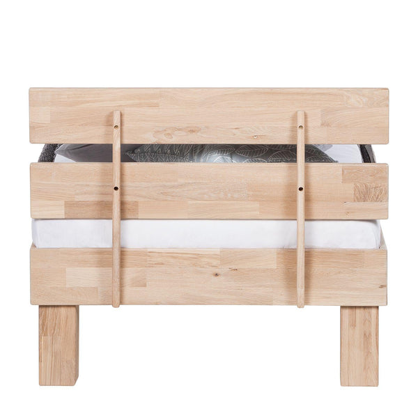 Massives Eichenbett 90 x 200 cm / 140 x 200 cm / 160 x 200 cm / 180 x 200 cm Skandinavischer Stil