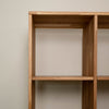 Eiche massiv Bücherregal Regal 10, 76 x 35 x 187 cm | NordicStory