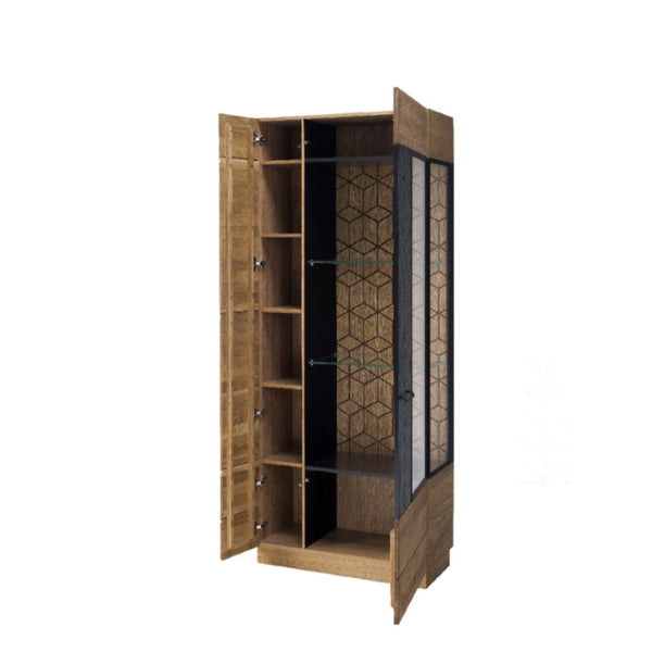 LoftStory Eichenholz-Vitrine
