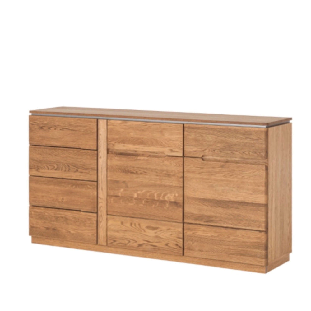 LoftStory Eiche Holz Anrichte Schubladen Kommode