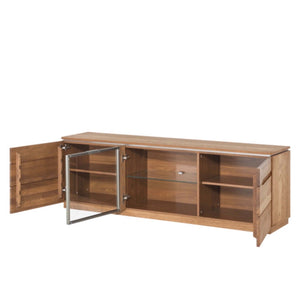 LoftStory Kommode oder TV-Ständer in Eiche Montenegro 26 180 x 42 x 59 cm.