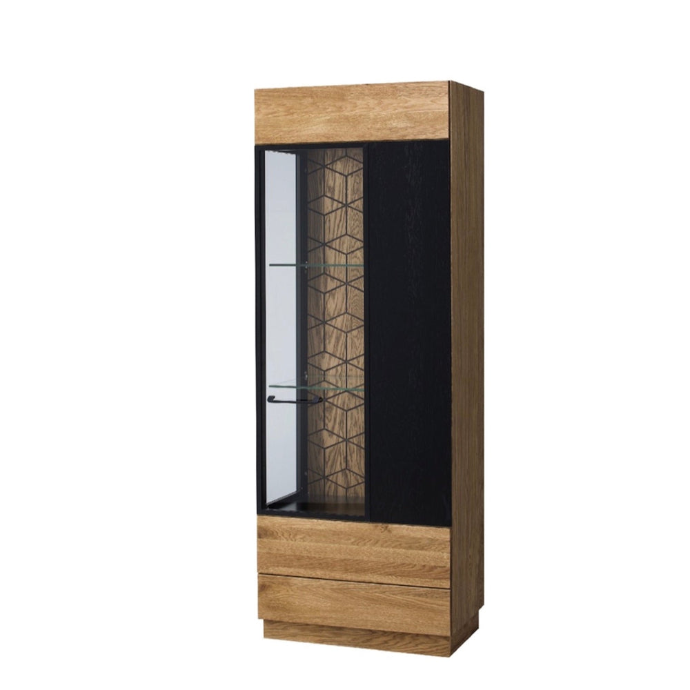 LoftStory Eichenholz-Vitrine