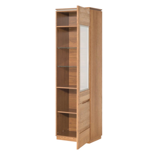 LoftStory Eichenholz-Vitrine