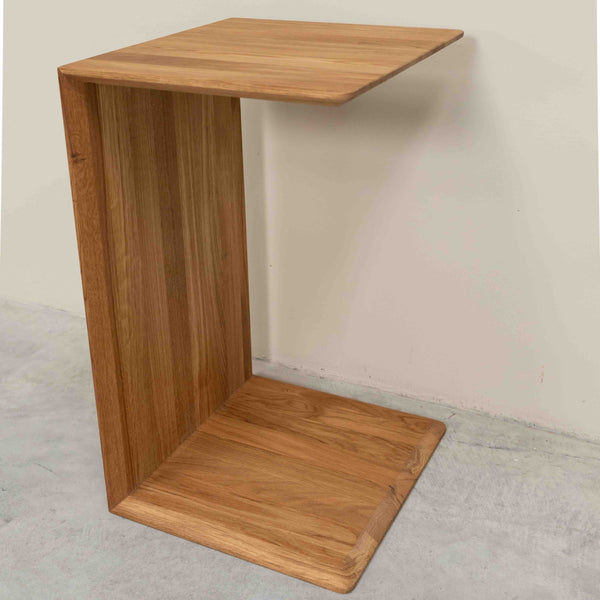 Beistelltisch Sono 2 aus massiver Eiche, 38 x 35 x 35 x 60 cm | NordicStory