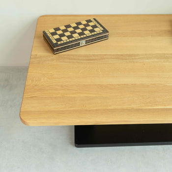 Bremen Couchtisch Eiche massiv, 120 x 80 x 40 cm | NordicStory