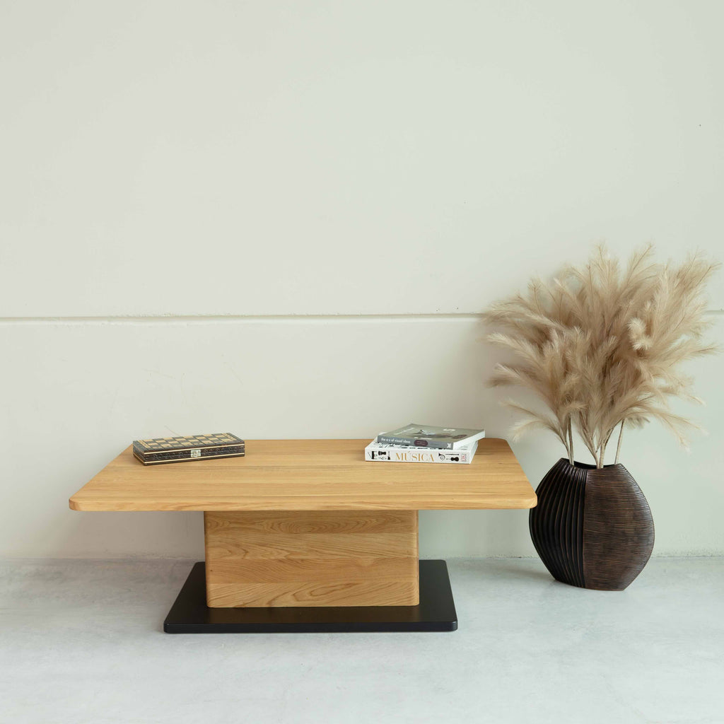Bremen Couchtisch Eiche massiv, 120 x 80 x 40 cm | NordicStory