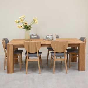 Esstisch aus massiver Eiche Mauritz 3 OakStore NordicStory