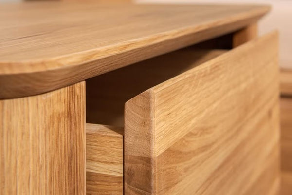 Nachttisch Solvig aus massiver Eiche, 50 x 41 x 50 cm | NordicStory