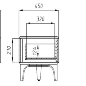 TV-Möbel aus massivem Eichenholz Oxford 4 Eiche Store NordicStory