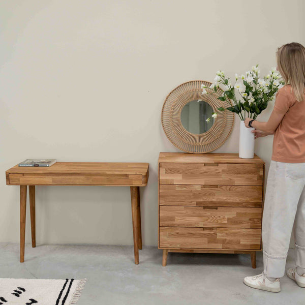 Eiche massiv Kommode Escandi 1, 80 x 45 x 84,5 cm | NordicStory