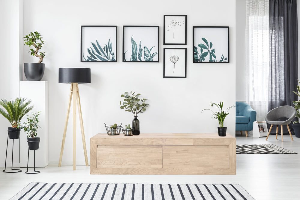 NordicStory schwebendes Sideboard aus massivem Eichenholz