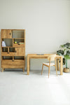  NordicStory Nachhaltiger Massivholz-Schreibtisch aus Eiche