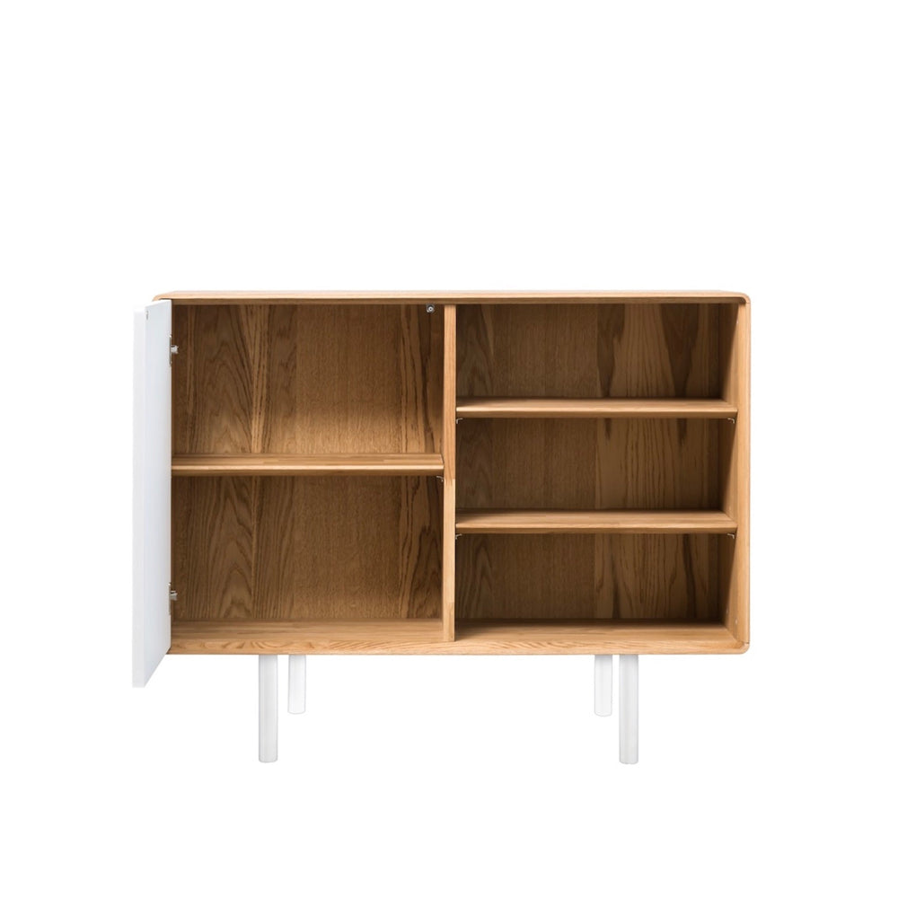 NordicStory Sideboard Kommode aus massiver Eiche Tokio 210