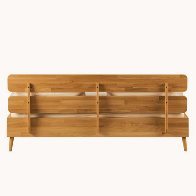 NordicStory Cma Massivholz-Doppelbett aus nachhaltiger massiver Eiche