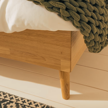 NordicStory Cma Massivholz-Doppelbett aus nachhaltiger massiver Eiche