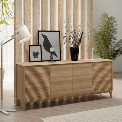 NordicStory Sideboard Kommode in Eiche massiv Eiche Oxford 4