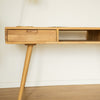 NordicStory Nachhaltiger Massivholz-Schreibtisch aus Eiche