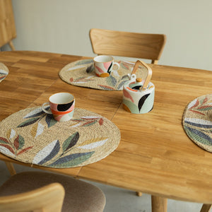NordicStory Set Escandi Massivholztisch und 4 Stühle Diana