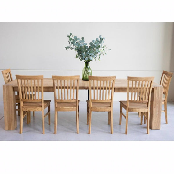 NordicStory Massivholz Tischset Ontario und 6 Stühle Provance Oak.Store