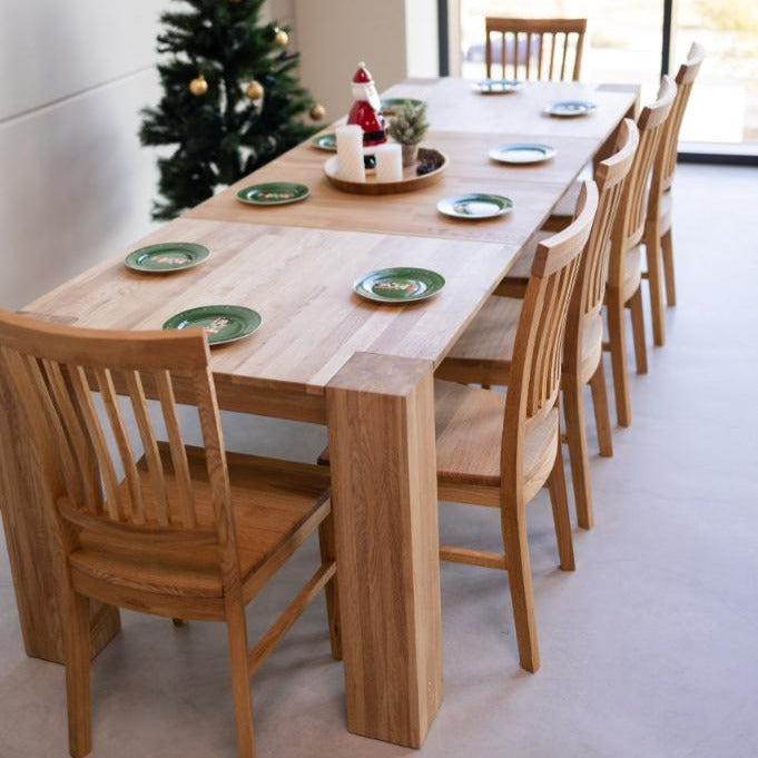 NordicStory Massivholz Tischset Ontario und 6 Stühle Provance Oak.Store