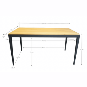 NordicStory MADRID Eiche Massivholz Esstisch MADRID Roble.Store