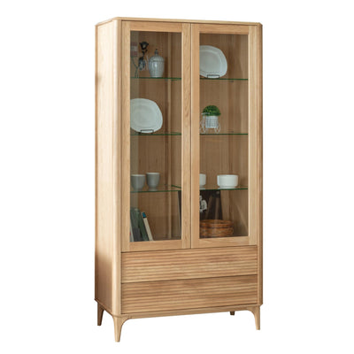 NordicStory Oxford Eiche massiv Vitrine 2