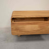 NordicStory Genf Eiche Massivholz Anrichte, 120 x 45 x 36,5 cm.