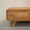 NordicStory Genf Eiche Massivholz Anrichte, 120 x 45 x 36,5 cm.