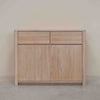 NordicStory Sideboard Kommode Kommode in Eiche massiv