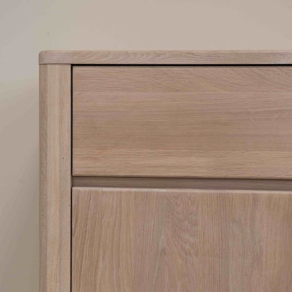 NordicStory Sideboard Kommode Kommode in Eiche massiv
