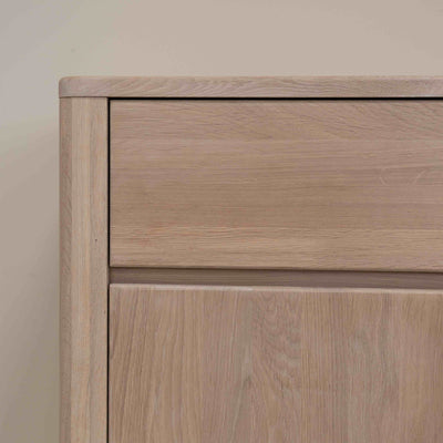 NordicStory Sideboard Kommode Kommode in Eiche massiv