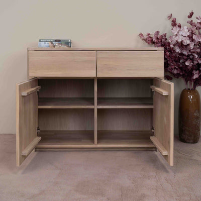 NordicStory Sideboard Kommode Kommode in Eiche massiv