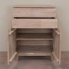 NordicStory Kommode Kommode aus massiver Eiche Escandi 2 Oak.Store