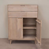 NordicStory Kommode Kommode aus massiver Eiche Escandi 2 Oak.Store