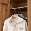 NordicStory Schrank mit 2 Türen aus massiver Eiche Genf, 60 x 45 x 200 cm.